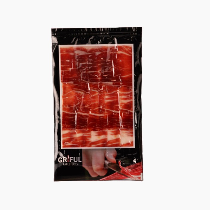 JAMÓN DE BELLOTA IBÉRICO JUAN MANUEL CORTADO A CUCHILLO (100 GR)